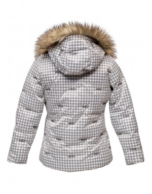 Girls Jacket Quilted Urban Black